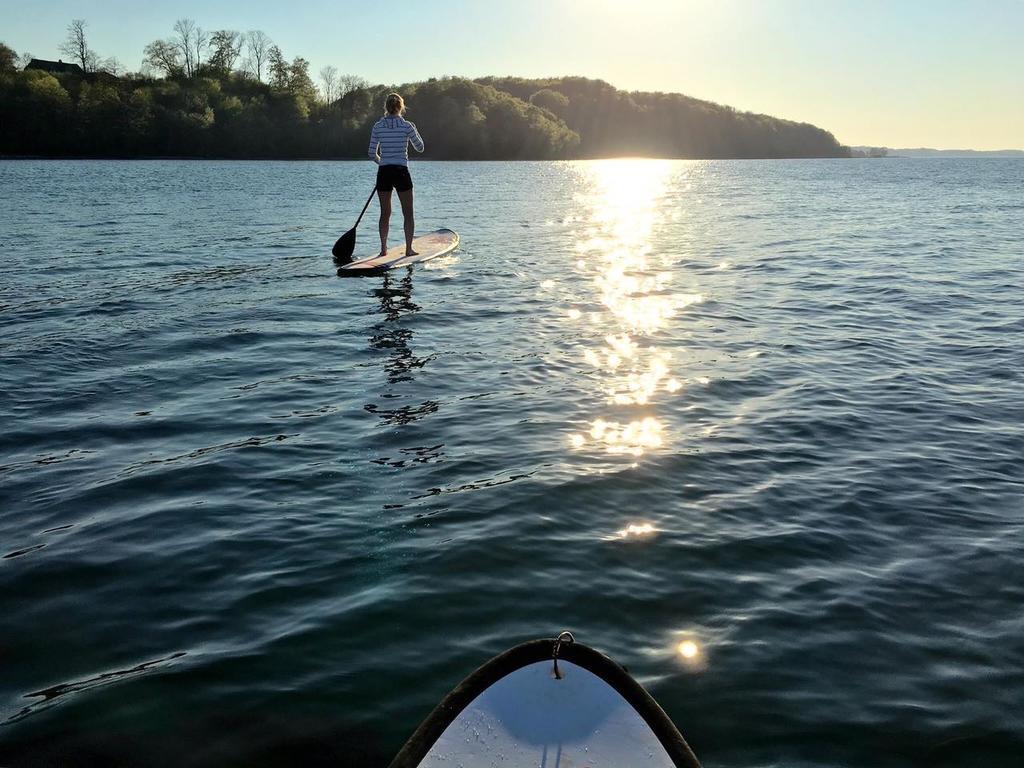 Ostsee Reetkate Langballig Buitenkant foto